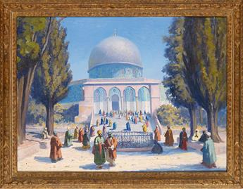 NICOLAS SALEEM MACSOUD Dome of the Rock, Jerusalem.